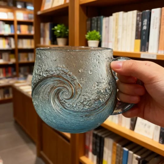 Sea Glass Ocean Wave Mug