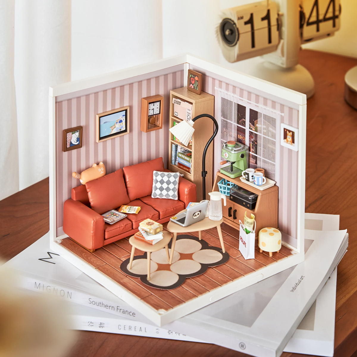 Super Creator Miniature House - Cozy Living Lounge