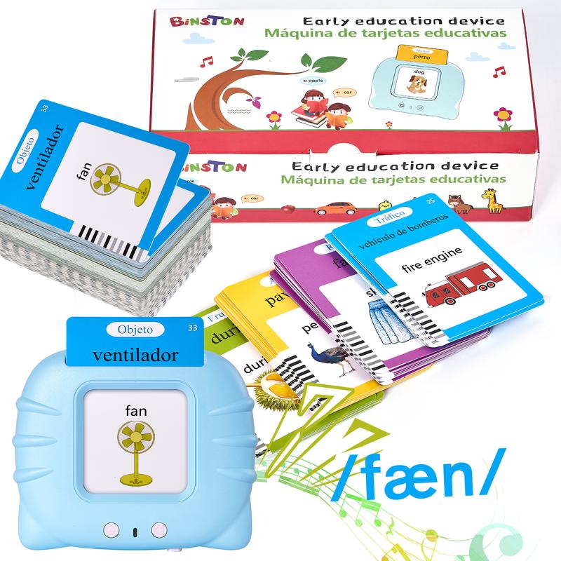 Talking Flash Card Toy for Kids with 224 Sight Words - Educational Language Learning Toy