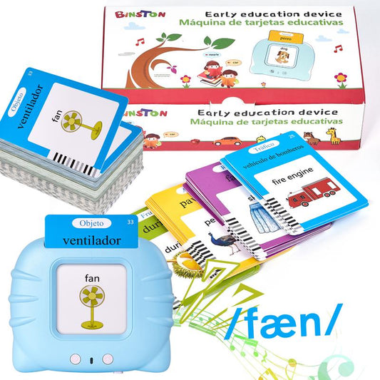 Talking Flash Card Toy for Kids with 224 Sight Words - Educational Language Learning Toy