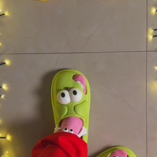 Funny Kissing Slippers